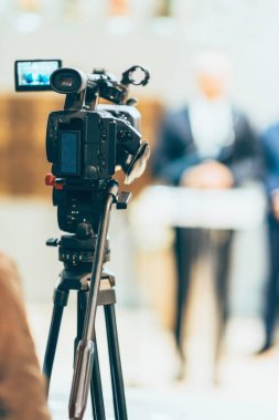 TV kamera tanıtım olay kaydı