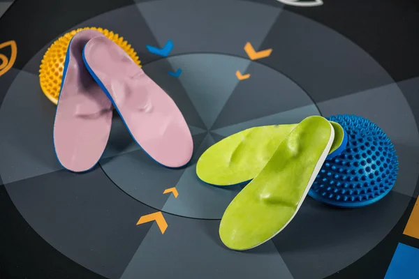 Close Insoles Balance Pads — Stock Photo, Image