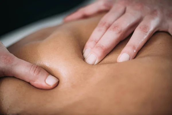 Rückensport Massage Therapie — Stockfoto