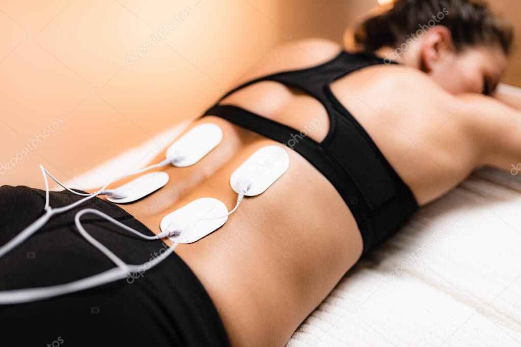 Estimulación De Electrodos Electrodos De Fisioterapia Electro