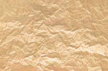 Buruşuk eski kağıt yakın çekim dokusuna.