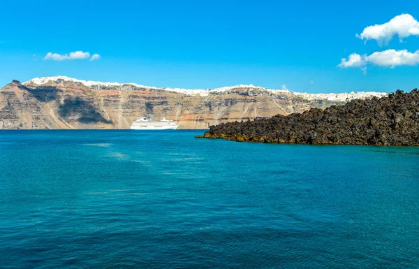 Förlägger av Santorini — Stockfoto