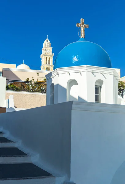 Santorini yerlerin — Stok fotoğraf