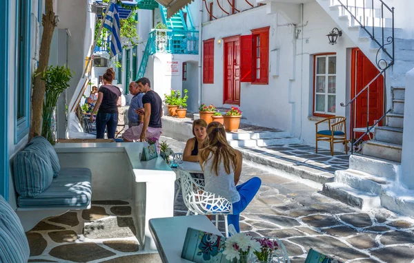 De plaatsen van Mykonos — Stockfoto