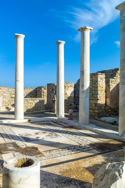 Delos Roma kalıntıları — Stok fotoğraf