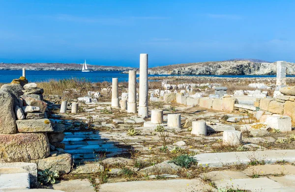 Delos Roma kalıntıları — Stok fotoğraf