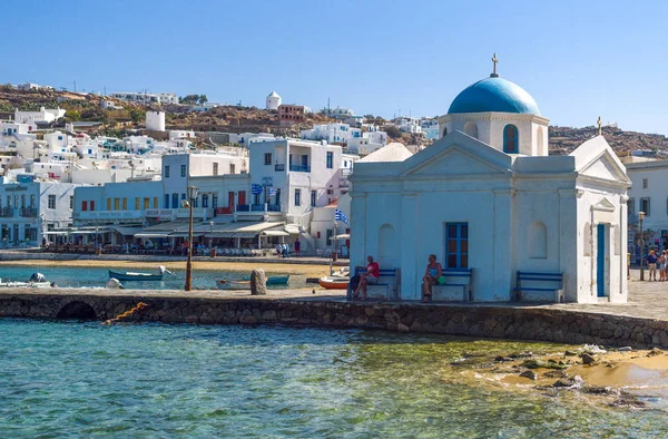 Förlägger av Mykonos — Stockfoto