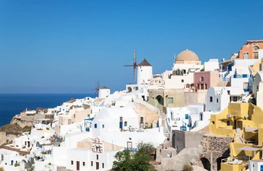Santorini Adası yerlerin