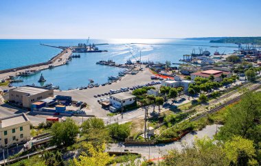 The Adriatic coast clipart