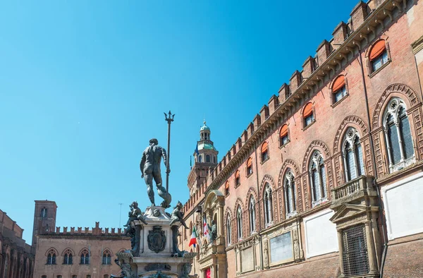 Bologna una città dal colore rosso — Foto Stock