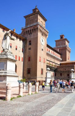 Ferrara'nın tarihi kent antik mimarileri