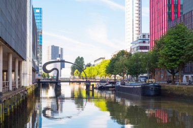 Mimarileri ve manzara Rotterdam