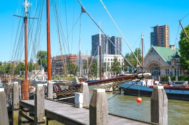Mimarileri ve manzara Rotterdam