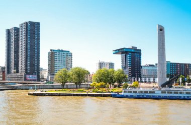 Mimarileri ve manzara Rotterdam