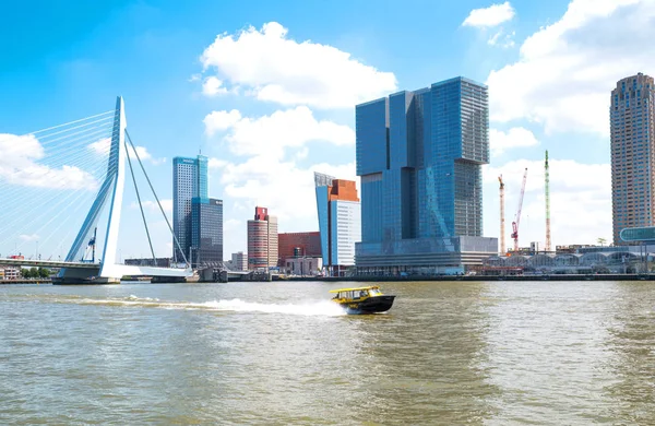 De arkitekturer och landskap av Rotterdam — Stockfoto
