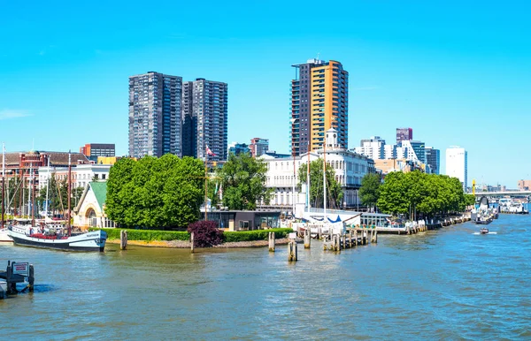 Le architetture e i paesaggi di Rotterdam — Foto Stock