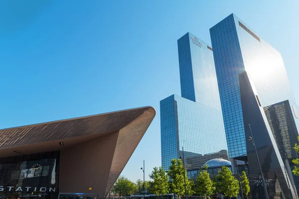 Architektury a krajiny z Rotterdam — Stock fotografie