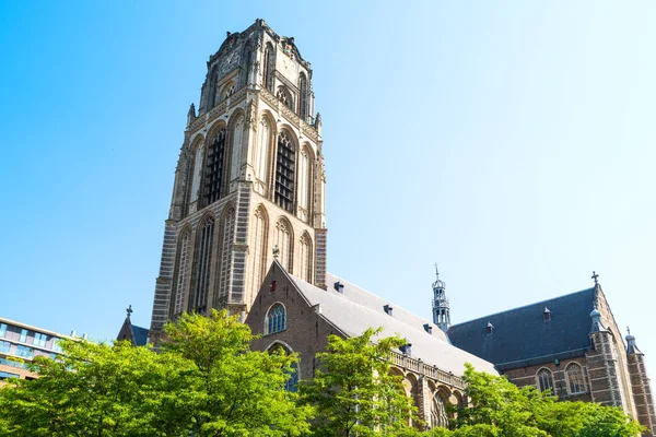 De platforms en de landschappen van Rotterdam — Stockfoto