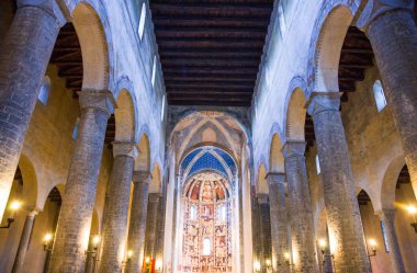 Mimarileri ve Como Gölü'nün manzara