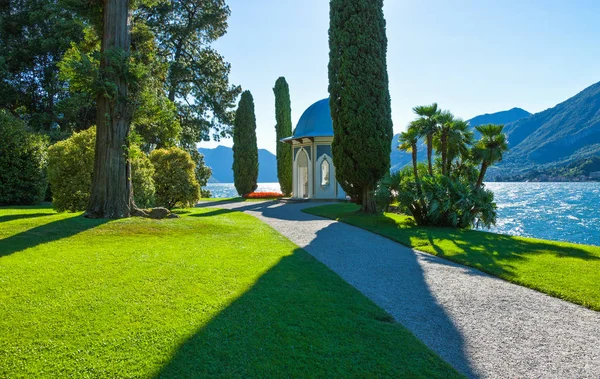 Arquitecturas y paisajes del Lago Como — Foto de Stock