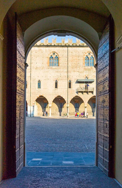 De historische plaatsen van Mantova — Stockfoto