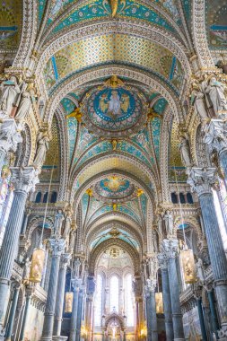 Lyon eski şehir Arhitectures 