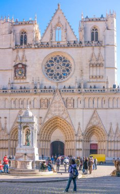 Lyon eski şehir Arhitectures 