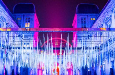 Lyon ışık Festivali sanat eserleri