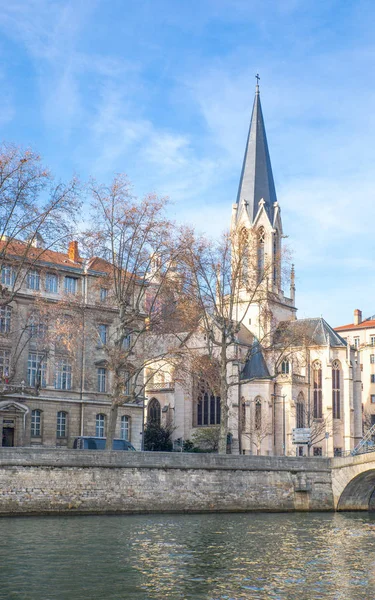 Arhitectures dans la vieille ville de Lyon — Photo