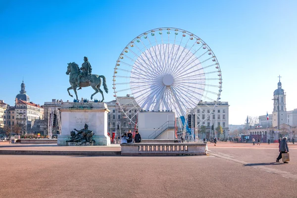 Arhitectures en el casco antiguo de Lyon — Foto de Stock