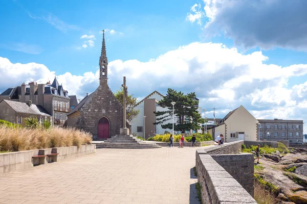 Manzara ve Brittany mimarileri — Stok fotoğraf