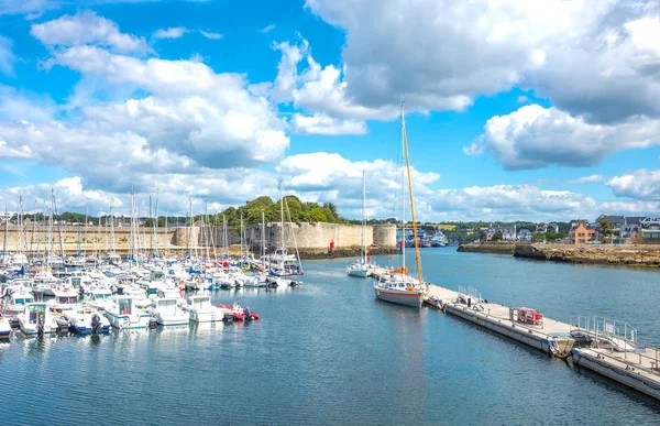 Landschaften und Architekturen der Bretagne — Stockfoto