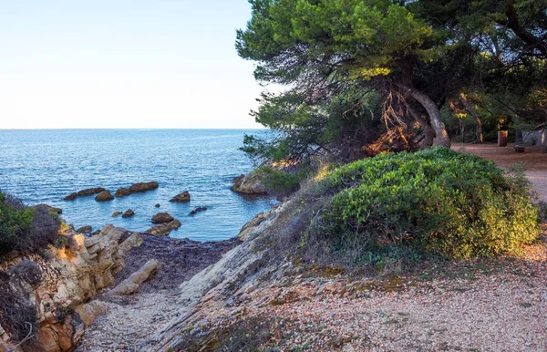 Enkele bekende plaatsen aan de Cote d'Azur — Stockfoto