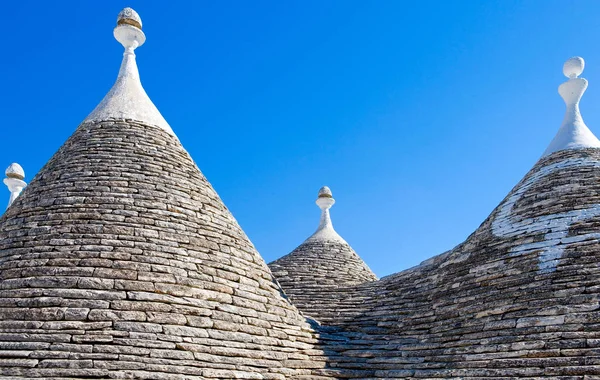 Die trulli von alberobello — Stockfoto