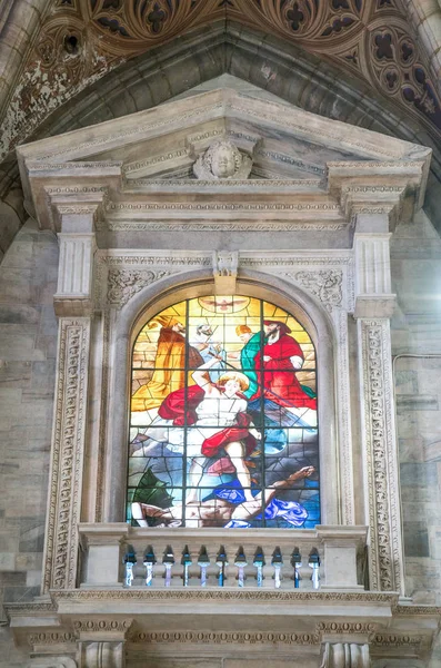 The interior of the Duomo Cathedral — Stock Photo, Image