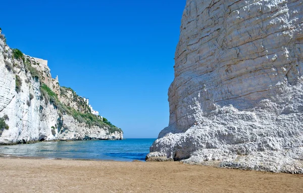 The marine landscapes and the colors of the Gargano — Stock Photo, Image