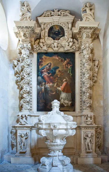 El sublime arte de la piedra de Lecce — Foto de Stock