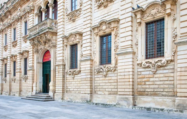 De sublieme kunst van de steen van Lecce — Stockfoto