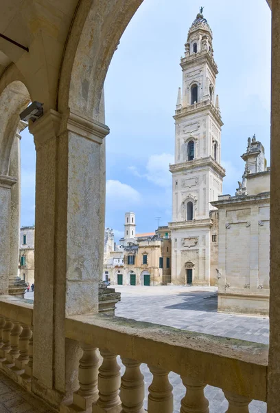 A magasztos művészet a kő a Lecce — Stock Fotó