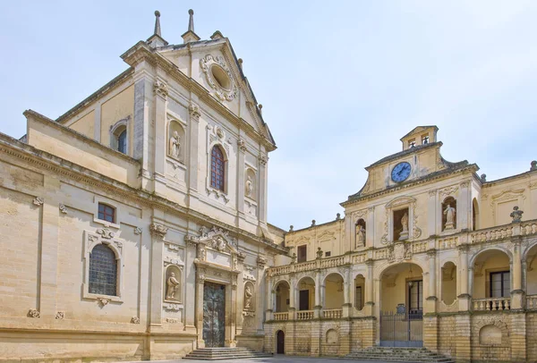 A magasztos művészet a kő a Lecce — Stock Fotó