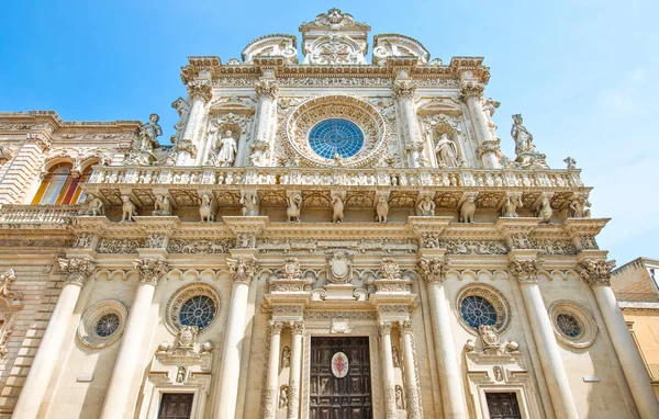 Arta sublimă a pietrei lui Lecce — Fotografie, imagine de stoc