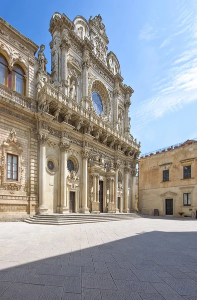 A magasztos művészet a kő a Lecce — Stock Fotó