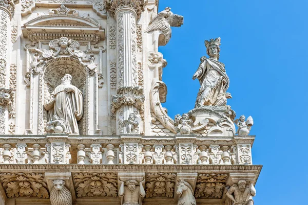 Den sublima konsten av sten i Lecce — Stockfoto