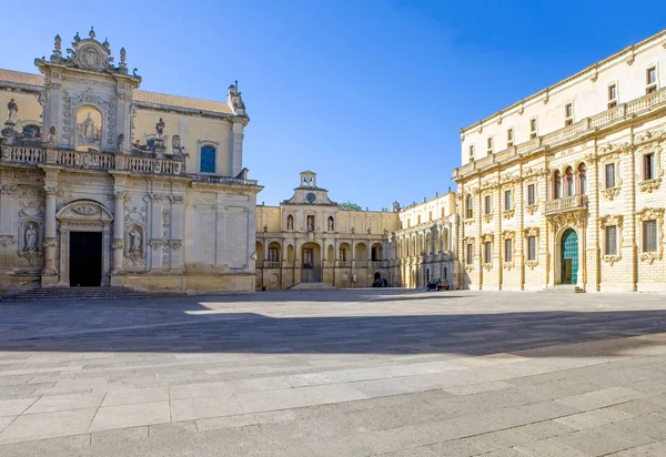 El sublime arte de la piedra de Lecce — Foto de Stock