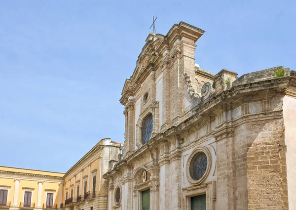 De barocka arkitekturerna i staden av Nardo — Stockfoto