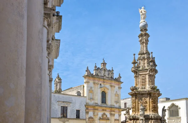 De barokke architectuur in de stad van Nardo — Stockfoto