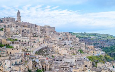 Matera, rhe Sassi, tarih öncesi ilkel insan yerleşim kasabası