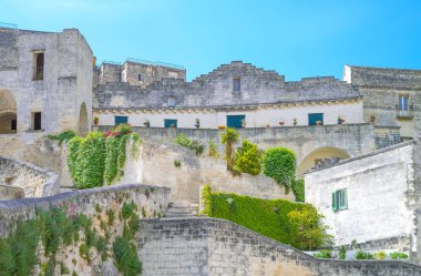 Matera, rhe Sassi, tarih öncesi ilkel insan yerleşim kasabası