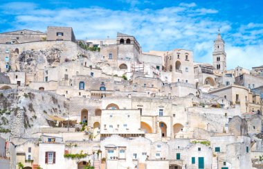 Matera, rhe Sassi, tarih öncesi ilkel insan yerleşim kasabası