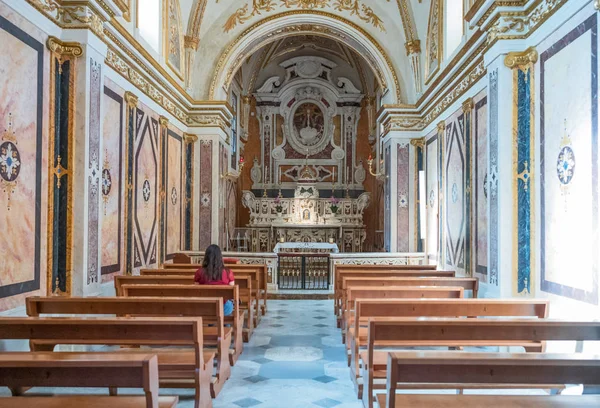 Matera, orașul Rhe Sassi, așezare troglodită preistorică — Fotografie, imagine de stoc